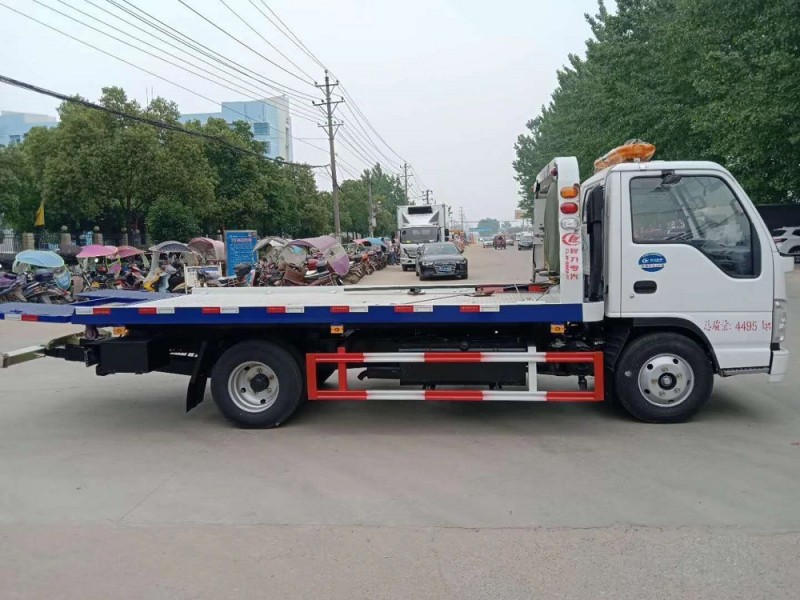 五十鈴藍牌一拖二清障車